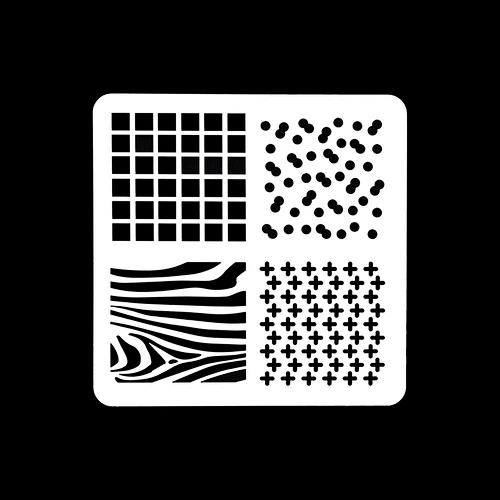 stencil templates reusable washable