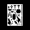 stencil templates reusable washable