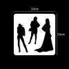 stencil templates reusable washable