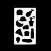 stencil templates reusable washable