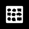 stencil templates reusable washable