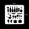 stencil templates reusable washable
