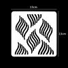 stencil templates reusable washable