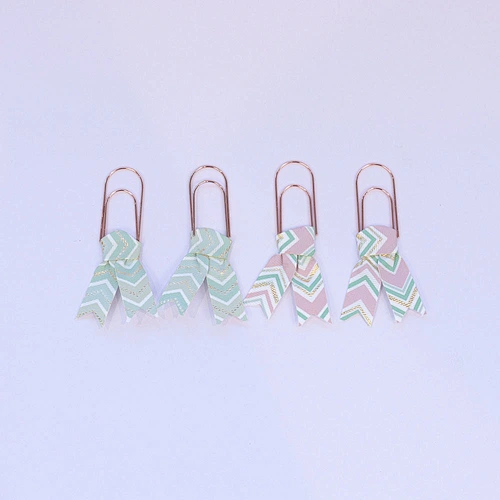 wholesale customized paper clips design shaped metal clip sujetapapeles bookmark