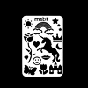 stencil templates reusable washable
