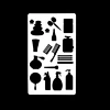 stencil templates reusable washable