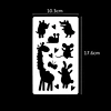 stencil templates reusable washable