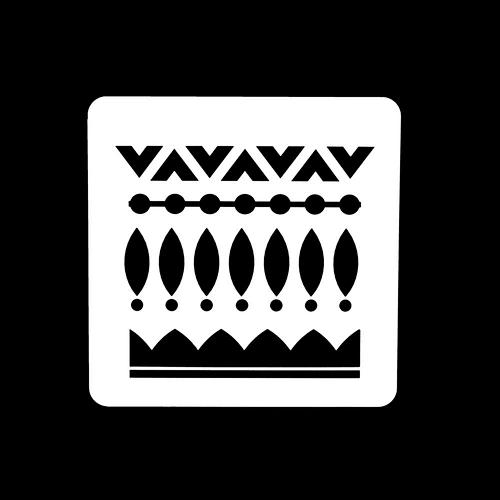 stencil templates reusable washable