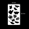 stencil templates reusable washable