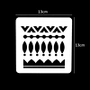 stencil templates reusable washable