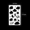 stencil templates reusable washable