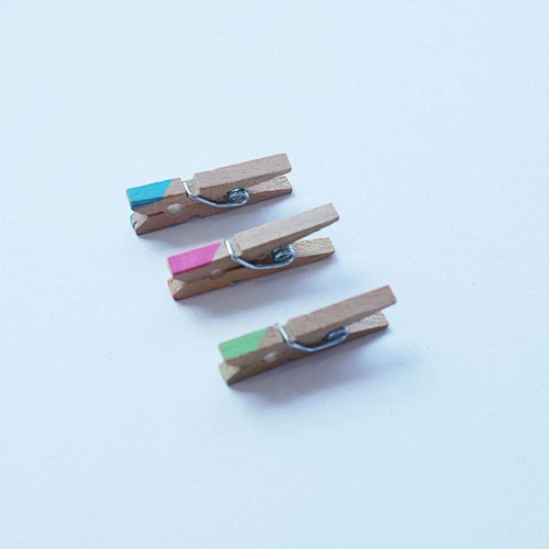 wholesale wooden peg 25mm DIY clothespins for photo Home Decoration Wood Crafts