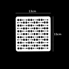 stencil templates reusable washable