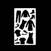 stencil templates reusable washable