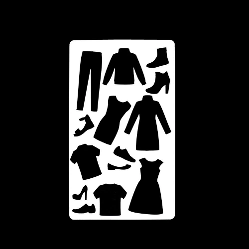 stencil templates reusable washable
