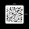 stencil templates reusable washable