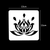 stencil templates reusable washable