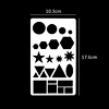 stencil templates reusable washable