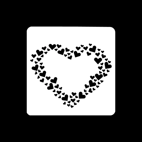 stencil templates reusable washable