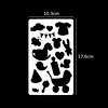 stencil templates reusable washable