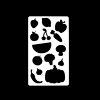 stencil templates reusable washable