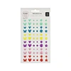 enamel dots stickers