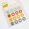 enamel dots stickers
