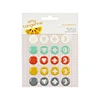 enamel dots stickers