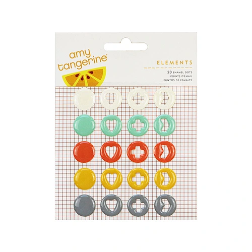Enamel stickers DIY for scrapbook 3D Epoxy resin stickers 20pcs self-adhesive stickers