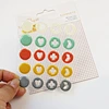 enamel dots stickers