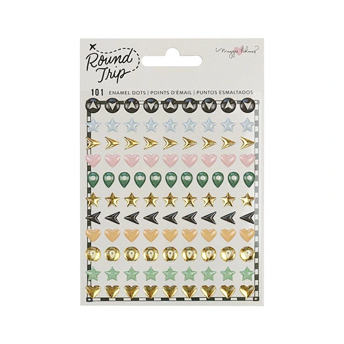 Enamel stickers DIY for scrapbook 3D Epoxy resin stickers 101pcs self-adhesive stickers
