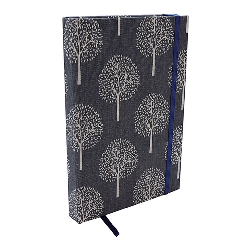 Printed canvas notebook