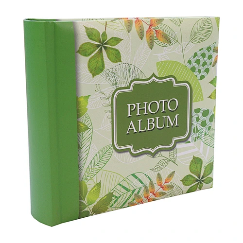 100 photos Slip in 4X6" Photo Album Memo Leafs Book bound 4R100 book bound album; 100 photos of vertical pockets