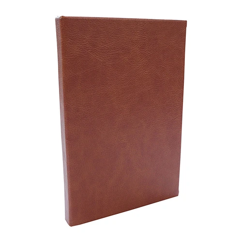 brown leather journal