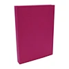 hot pink leather album