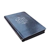 silver foil print notebook