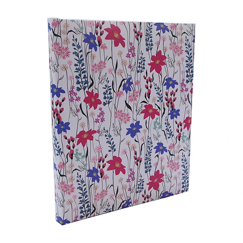 Paper Cover Flowers Wax Paper Protective 20 sheets with glassine pages Book bound Wax paper album  book bound album