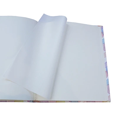 Glassine paged
photo album
paper cover