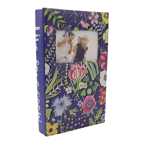 Printed PU leather photo album