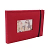 Fabric album with elastic band