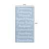 gray stickers
Monthly stickers
cardstock stickers