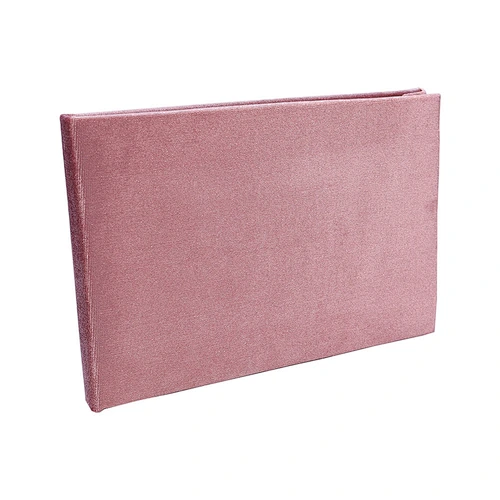 Velvet Cover 24 photos Slip in 4X6" Photo Album Flowers Welded bound horizontal mini album  velvet album