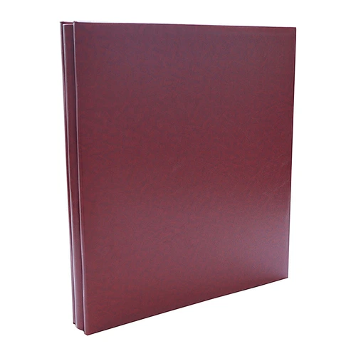 Red wine PU leather album