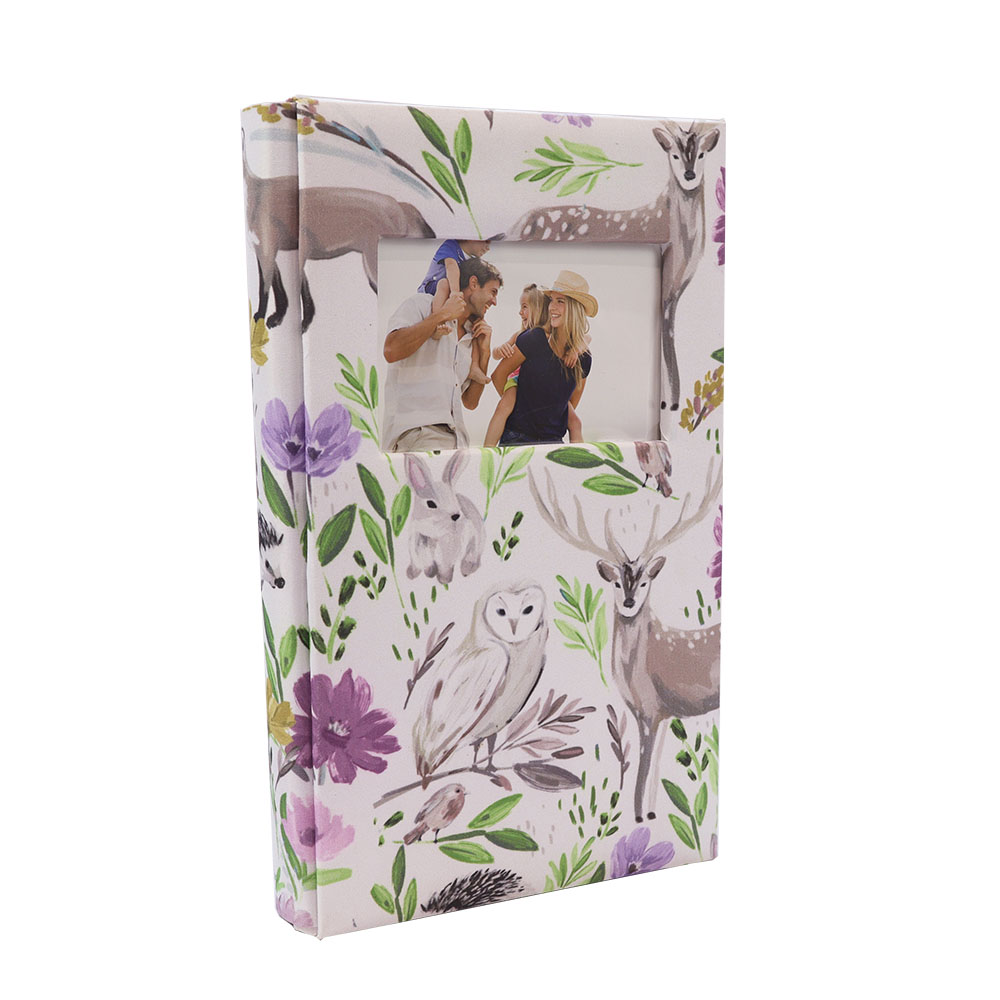 Printed artificial leather photo album