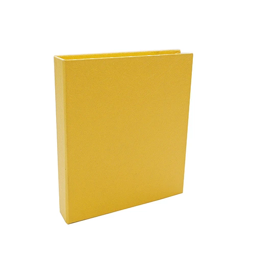 Instant camera photo album Yellow Paper Cover 3 inch 64 photos Slip in Welded bound Instax album  non woven pages of album Instax album  non woven pages of album