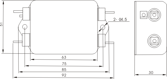 DBA4 Insert Overall Dimension