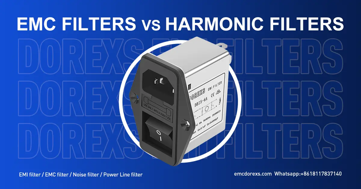 Filtros EMC VS Filtros Armónicos - DOREXS