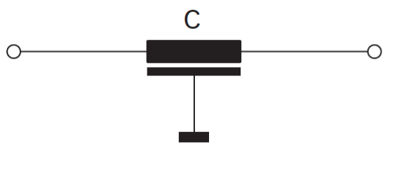 Feedthrough Capacitor Electrical Schematics 