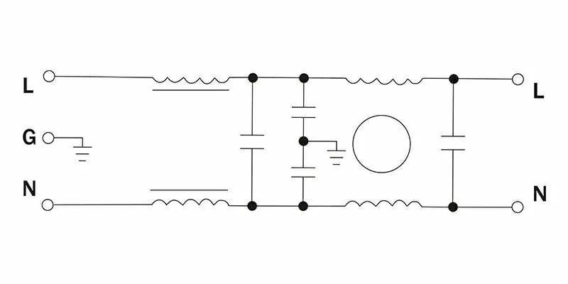 DBI5 EMI Filter Circuit Diagram