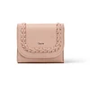 Fashion PU Leather Flap Wallet for Girls Carteras Designer Women Purse Card Holders Short Wallets Trifold Wallets for Girls